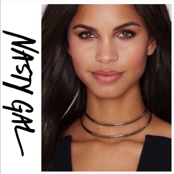 Nasty Gal Jewelry - 💕SALE💕 Nasty Gal Gold Layered Jeweled Choker